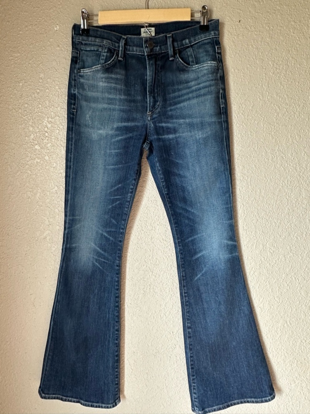Citizens of Humanity x Anthropologie Fleetwood High Rise Flare Jeans sz 28 - Picture 3 of 11